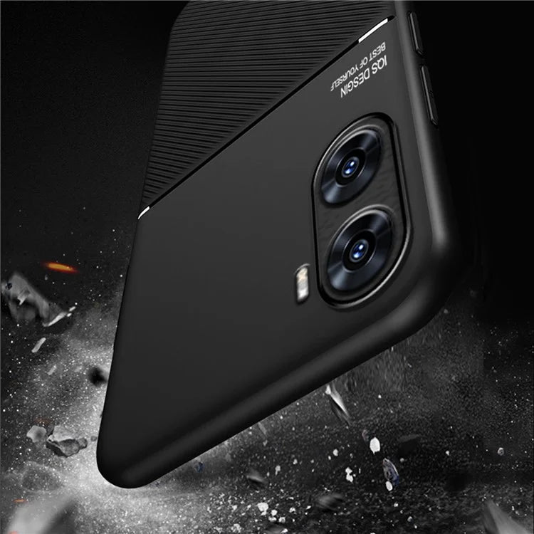 For vivo V29e (India) 5G Case Anti-drop PU+TPU+PC Cover with Magnetic Holder Metal Sheet