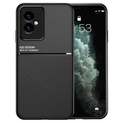 For Honor 100 5G Case Mobile Phone Back Cover with Magnetic Holder Metal Sheet