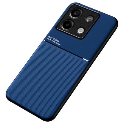 For Xiaomi Redmi Note 13 5G Imprinted Lines Case Cell Phone Cover Works with Magnetic Car Mount