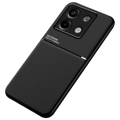 For Xiaomi Redmi Note 13 5G Imprinted Lines Case Cell Phone Cover Works with Magnetic Car Mount