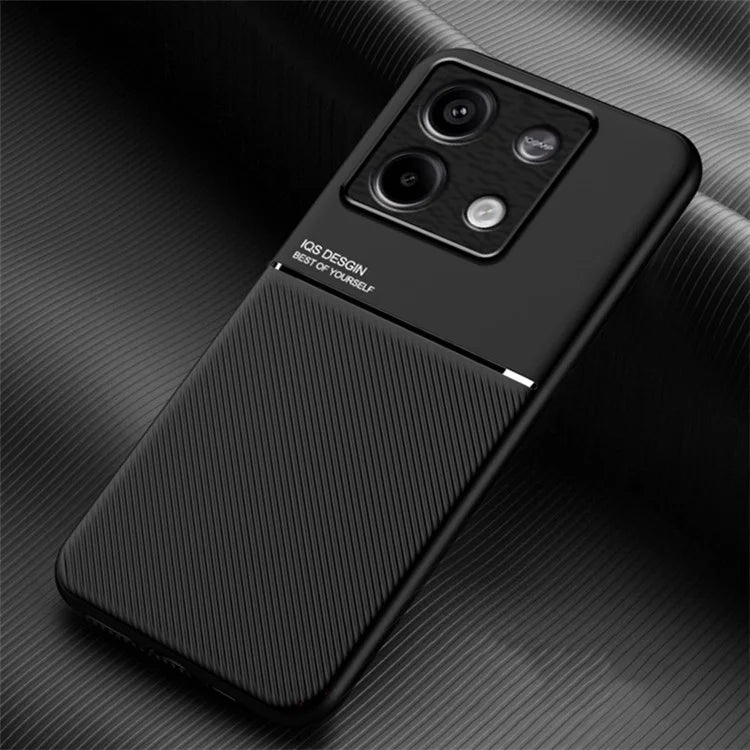 For Xiaomi Redmi Note 13 5G Imprinted Lines Case Cell Phone Cover Works with Magnetic Car Mount