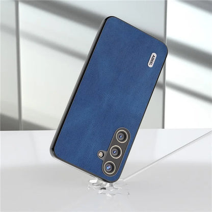 ABEEL For Samsung Galaxy S24 Case Shockproof PU Leather+PC Retro Phone Guard Cover
