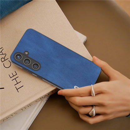 ABEEL For Samsung Galaxy S24 Case Shockproof PU Leather+PC Retro Phone Guard Cover