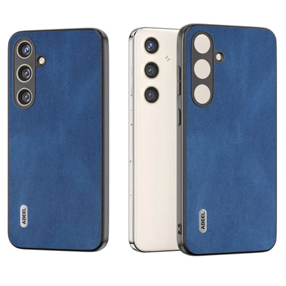 ABEEL For Samsung Galaxy S24 Case Shockproof PU Leather+PC Retro Phone Guard Cover
