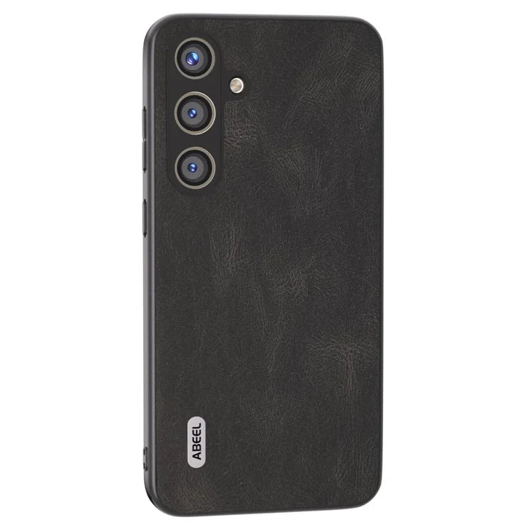 ABEEL For Samsung Galaxy S24 Case Shockproof PU Leather+PC Retro Phone Guard Cover