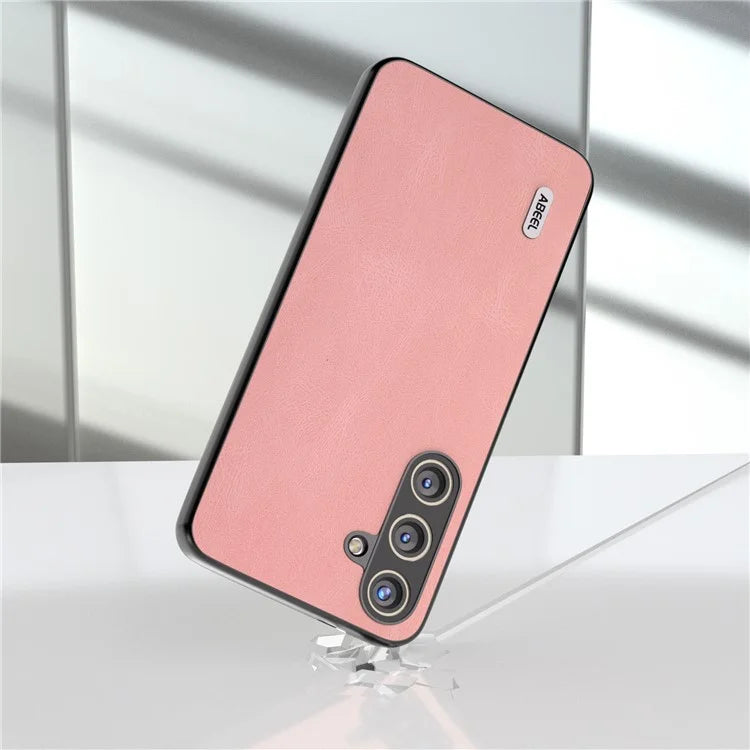ABEEL For Samsung Galaxy S24 Case Shockproof PU Leather+PC Retro Phone Guard Cover