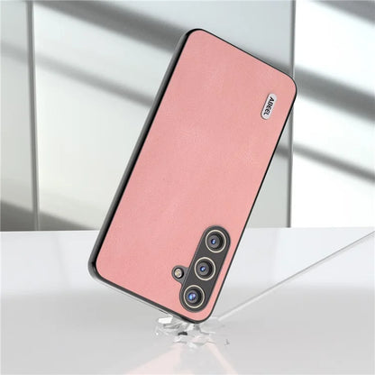 ABEEL For Samsung Galaxy S24 Case Shockproof PU Leather+PC Retro Phone Guard Cover