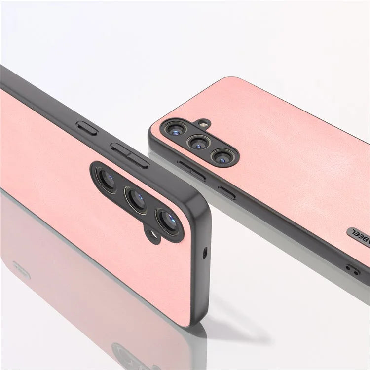 ABEEL For Samsung Galaxy S24 Case Shockproof PU Leather+PC Retro Phone Guard Cover