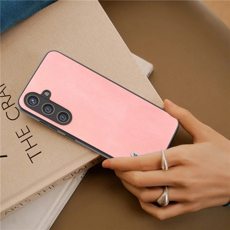 ABEEL For Samsung Galaxy S24 Case Shockproof PU Leather+PC Retro Phone Guard Cover