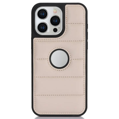 For iPhone 14 Pro Max PU Leather+TPU Well-protected Cell Phone Case with Logo Window
