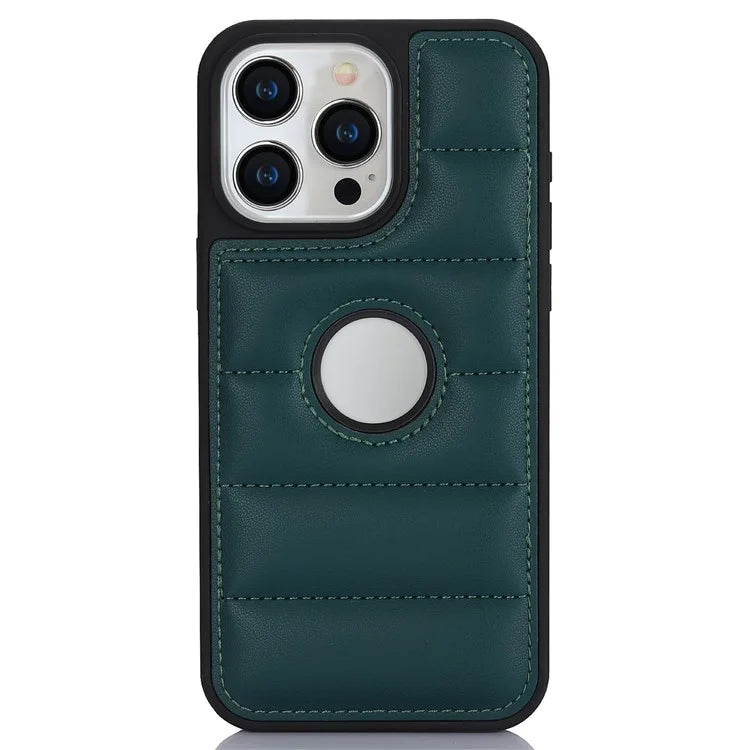 For iPhone 14 Pro Max PU Leather+TPU Well-protected Cell Phone Case with Logo Window