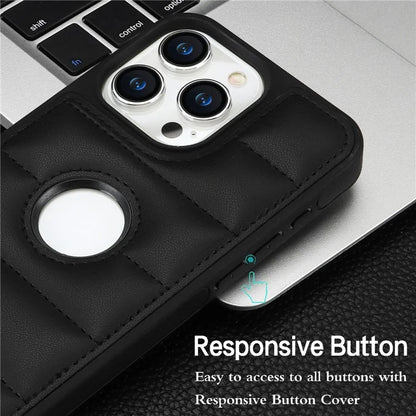 For iPhone 14 Pro Max PU Leather+TPU Well-protected Cell Phone Case with Logo Window