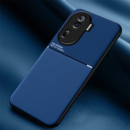Phone Cover for Oppo Reno11 Pro 5G (Global) / Reno11 (China) 5G Anti-scratch Back Case with Magnetic Holder Metal Sheet