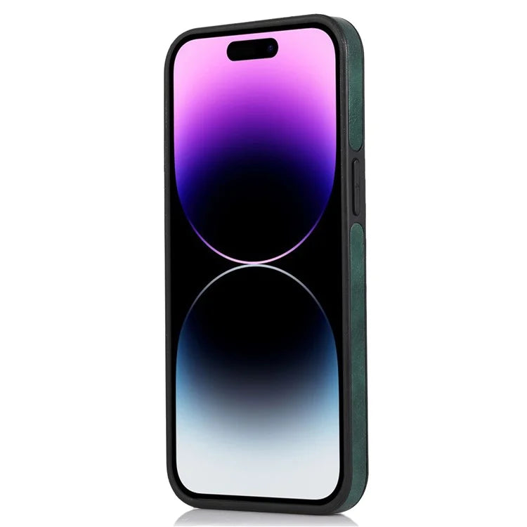 Leather Cell Phone Case for iPhone 14 Pro Shell Logo View Scratch-proof Protective Cover