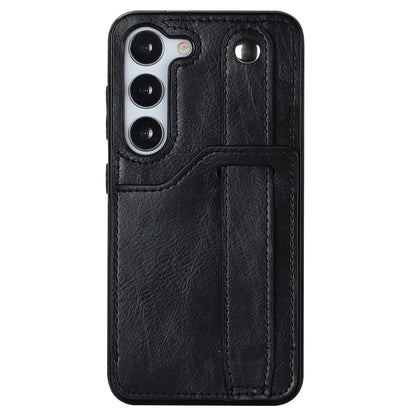 For Samsung Galaxy S23 FE Case Anti-scratch RFID Blocking Wristband Kickstand Phone Cover