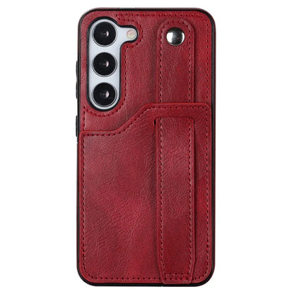 For Samsung Galaxy S23 FE Case Anti-scratch RFID Blocking Wristband Kickstand Phone Cover