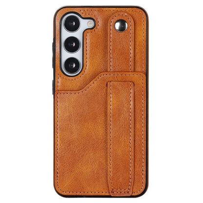 For Samsung Galaxy S23 FE Case Anti-scratch RFID Blocking Wristband Kickstand Phone Cover