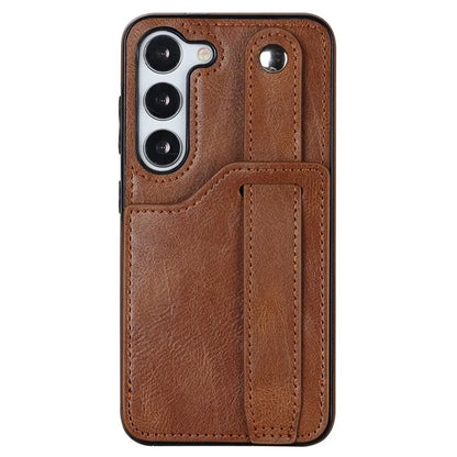 For Samsung Galaxy S23 FE Case Anti-scratch RFID Blocking Wristband Kickstand Phone Cover