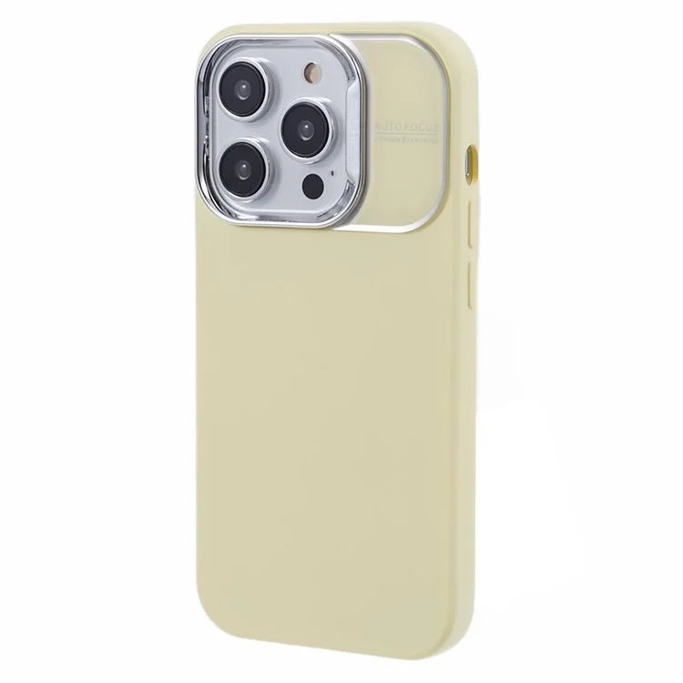 For iPhone 15 Pro Cell Phone Case Skin-touch Liquid Silicone Back Cover