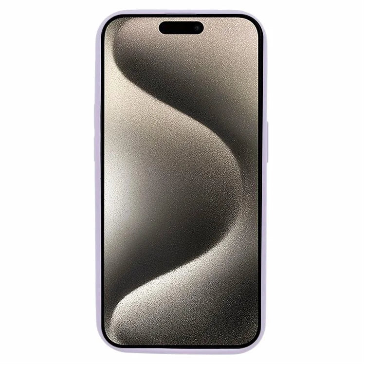 For iPhone 15 Pro Max Cell Phone Case Fall Protection Liquid Silicone Cover