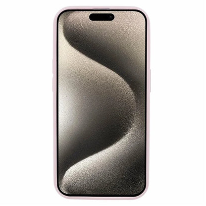 For iPhone 15 Pro Max Cell Phone Case Fall Protection Liquid Silicone Cover