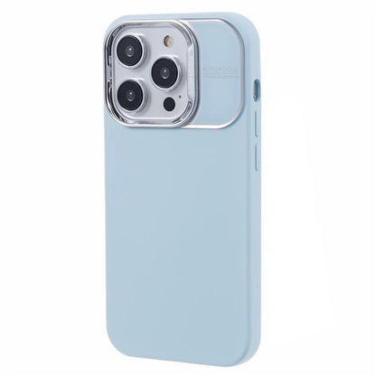 For iPhone 15 Pro Max Cell Phone Case Fall Protection Liquid Silicone Cover