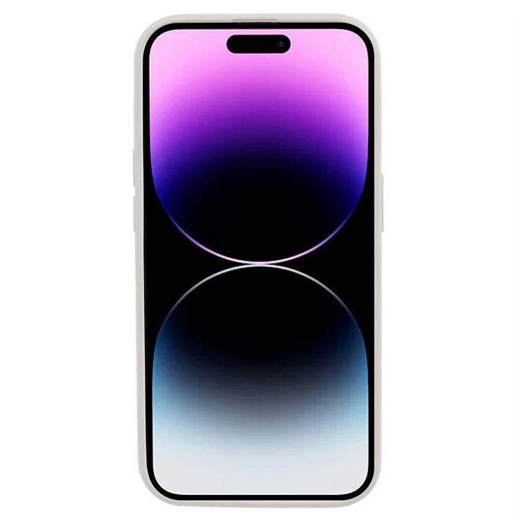 For iPhone 14 Pro Cell Phone Case Anti-scratch Liquid Silicone Cover