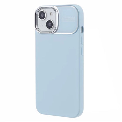For iPhone 13 / 14 Cover Skin-touch Feeling Liquid Silicone Mobile Phone Shell