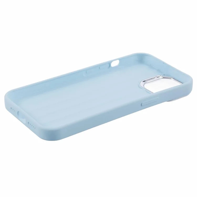 For iPhone 13 / 14 Cover Skin-touch Feeling Liquid Silicone Mobile Phone Shell