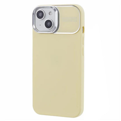 For iPhone 13 / 14 Cover Skin-touch Feeling Liquid Silicone Mobile Phone Shell