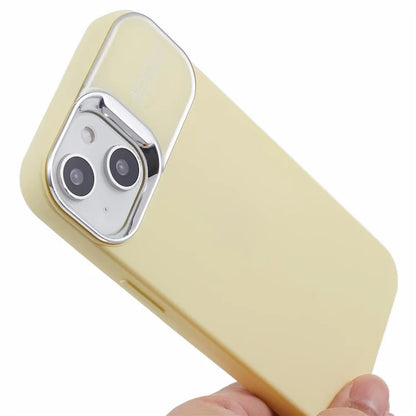 For iPhone 13 / 14 Cover Skin-touch Feeling Liquid Silicone Mobile Phone Shell