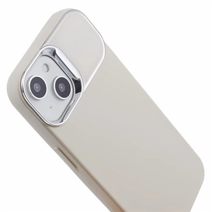 For iPhone 13 / 14 Cover Skin-touch Feeling Liquid Silicone Mobile Phone Shell