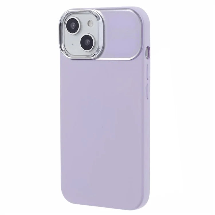 For iPhone 13 / 14 Cover Skin-touch Feeling Liquid Silicone Mobile Phone Shell