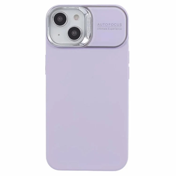For iPhone 13 / 14 Cover Skin-touch Feeling Liquid Silicone Mobile Phone Shell