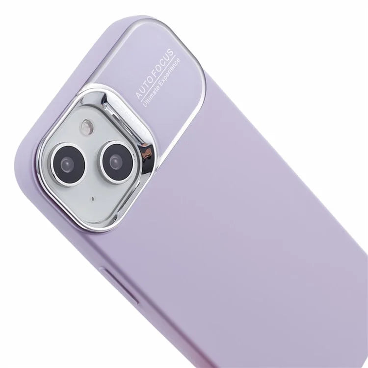 For iPhone 13 / 14 Cover Skin-touch Feeling Liquid Silicone Mobile Phone Shell