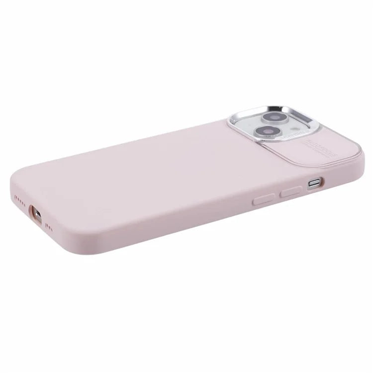 For iPhone 13 / 14 Cover Skin-touch Feeling Liquid Silicone Mobile Phone Shell