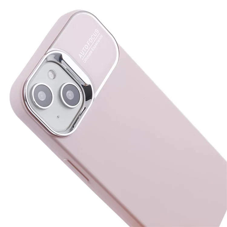 For iPhone 13 / 14 Cover Skin-touch Feeling Liquid Silicone Mobile Phone Shell