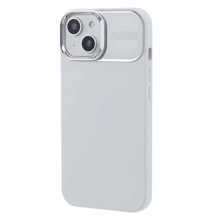 For iPhone 13 / 14 Cover Skin-touch Feeling Liquid Silicone Mobile Phone Shell