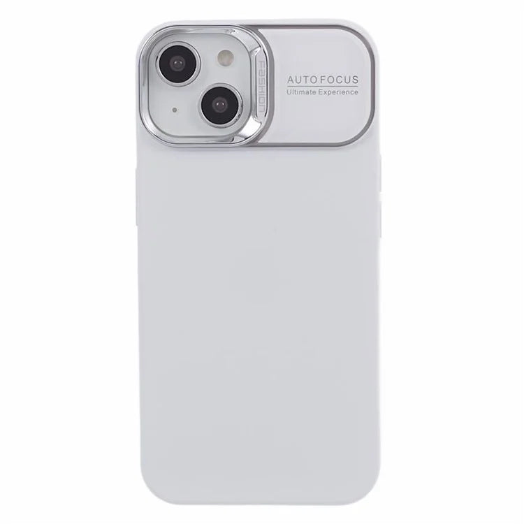 For iPhone 13 / 14 Cover Skin-touch Feeling Liquid Silicone Mobile Phone Shell