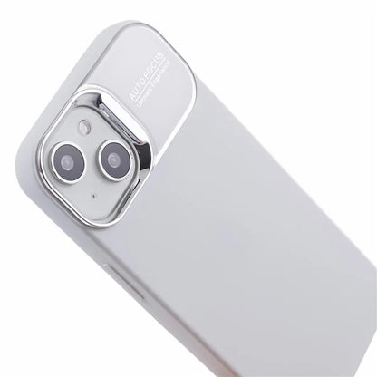 For iPhone 13 / 14 Cover Skin-touch Feeling Liquid Silicone Mobile Phone Shell