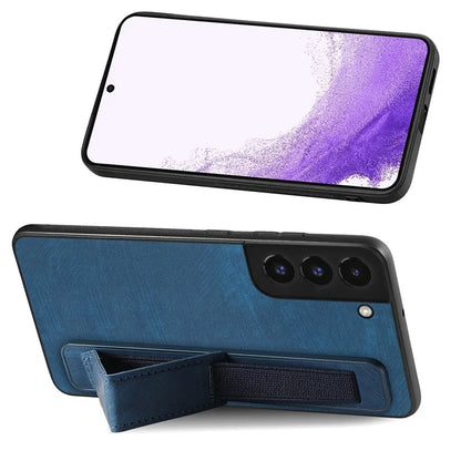 D11 For Samsung Galaxy S22+ 5G Case Slim-Fit Vintage PU Leather+TPU Phone Protector