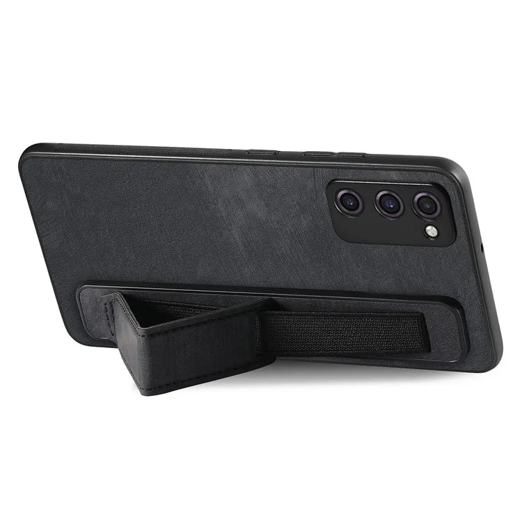 D11 For Samsung Galaxy S20 FE / S20 FE 5G / S20 FE 2022 / S20 Lite Retro Phone Case Wristband Kickstand