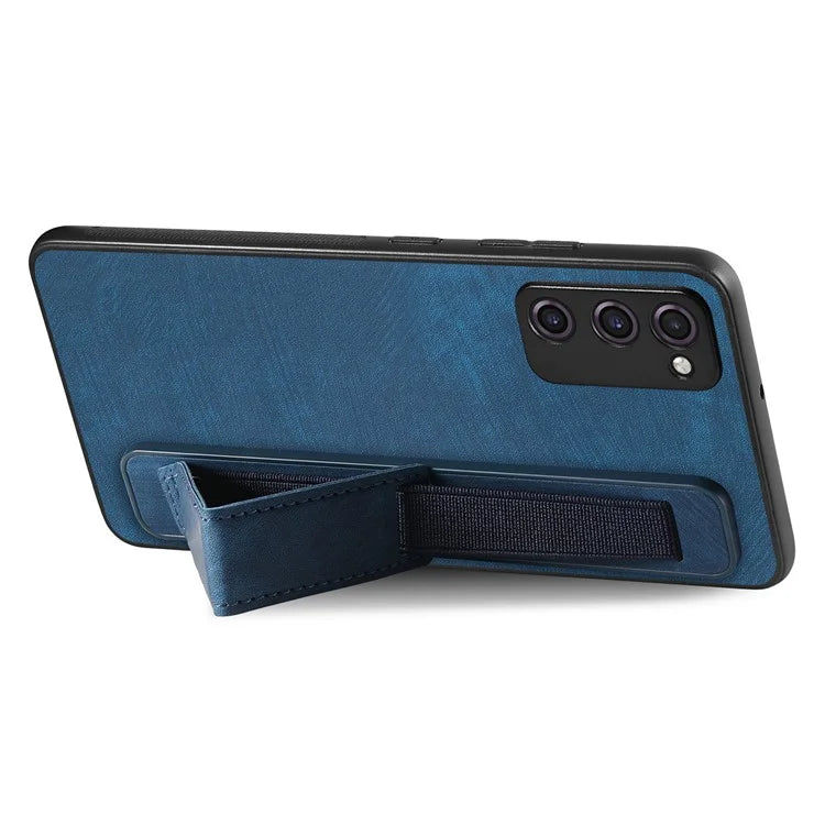 D11 For Samsung Galaxy S20 FE / S20 FE 5G / S20 FE 2022 / S20 Lite Retro Phone Case Wristband Kickstand