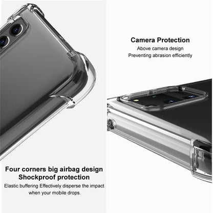 IMAK For OnePlus 12 5G HD Clear Case TPU Phone Back Cover