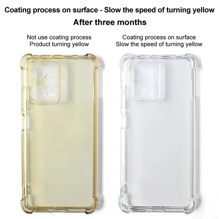 IMAK For OnePlus 12 5G HD Clear Case TPU Phone Back Cover