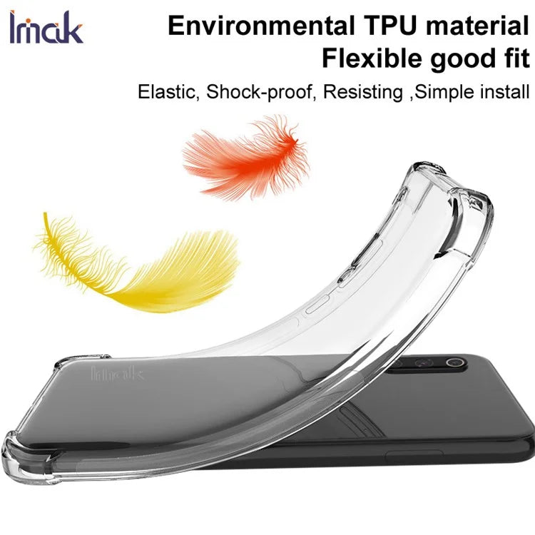 IMAK For OnePlus 12 5G HD Clear Case TPU Phone Back Cover