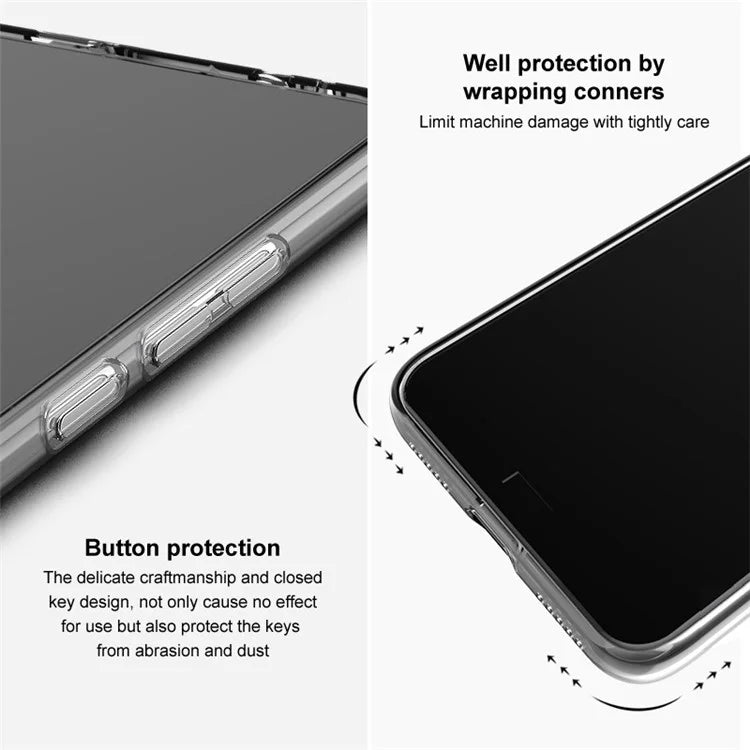 IMAK UX-5 Series for OnePlus 12 5G TPU Case Shockproof Phone Cover (Slim Style)