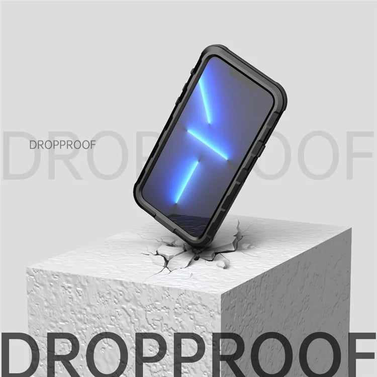 SHELLBOX M Series for iPhone 13 Pro Max 6.7 inch Metal Waterproof Case IP68 Diving Phone Case