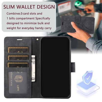 For Samsung Galaxy A04e 4G / F04 4G / M04 4G Leather Wallet Case Orchid Butterfly Pattern
