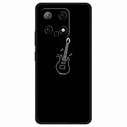 For Xiaomi 14 TPU Case Linear Pattern Printing Soft Phone Cover